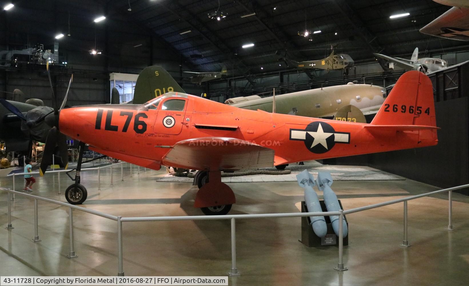 43-11728, 1945 Bell P-63E-1-BE Kingcobra C/N 33-16, P-63E