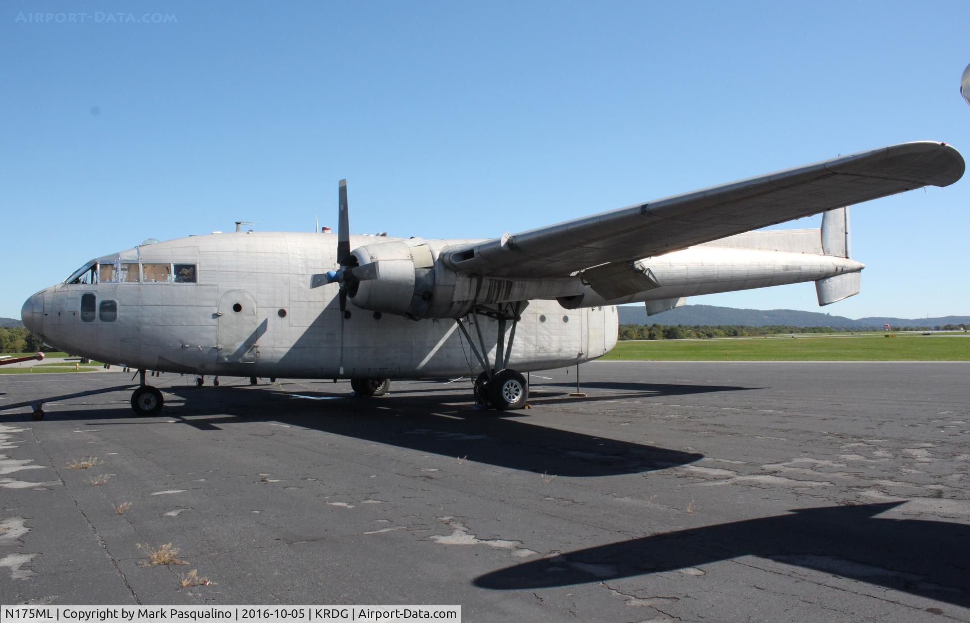 N175ML, 1953 Fairchild C-119F Flying Boxcar C/N 10844, Fairchild C-119F