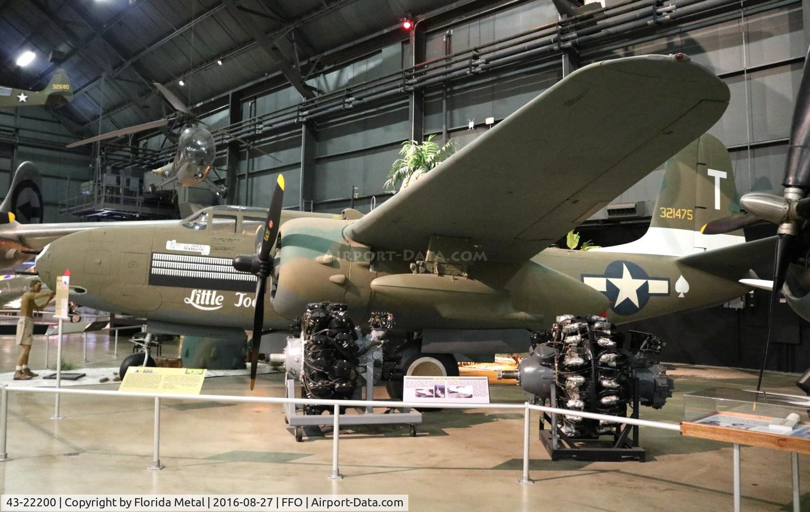 43-22200, 1943 Douglas A-20G Havoc C/N 21847, A-20G