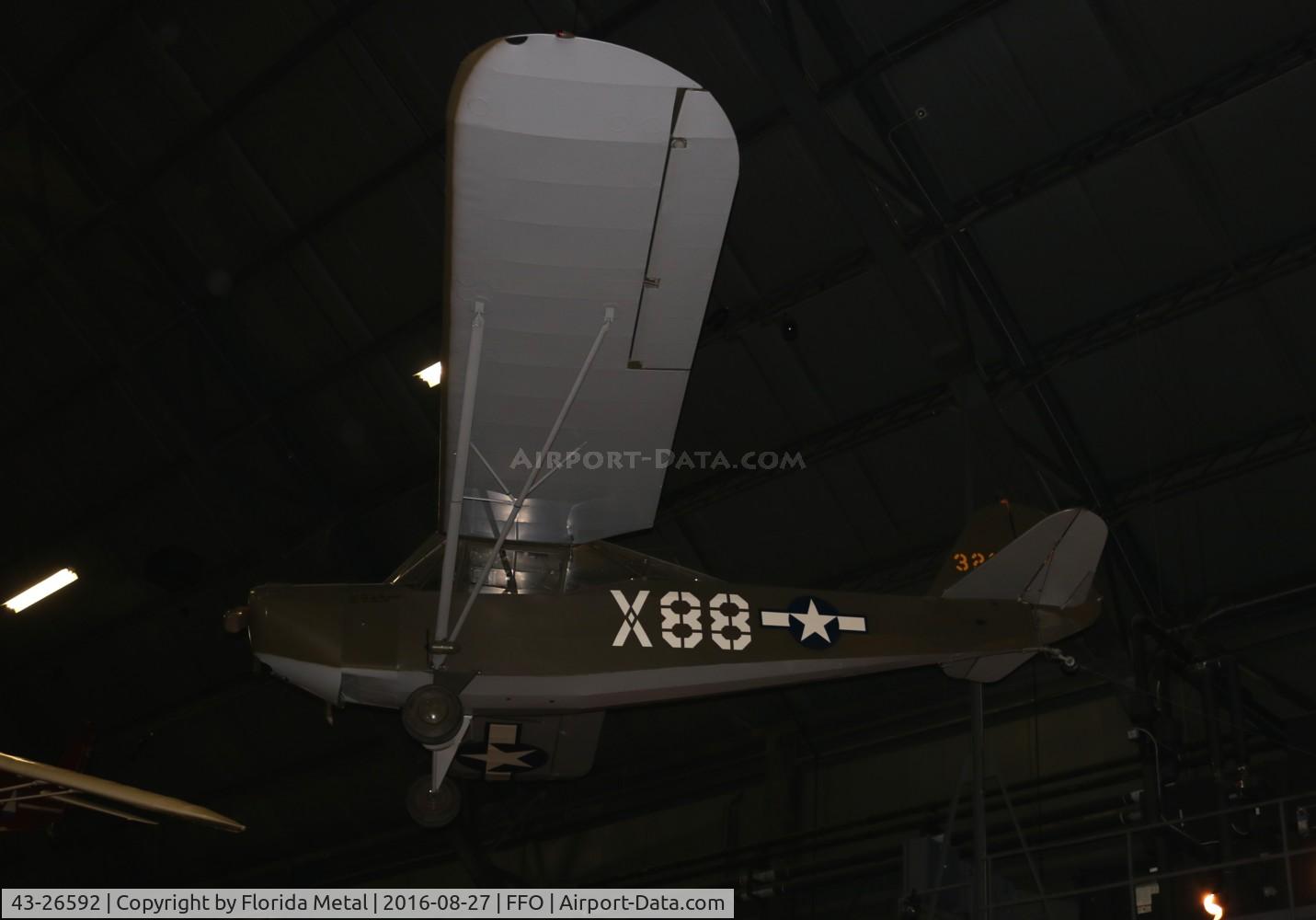 43-26592, 1943 Taylorcraft L-2M Grasshopper C/N L-5904, L-2M Grasshopper
