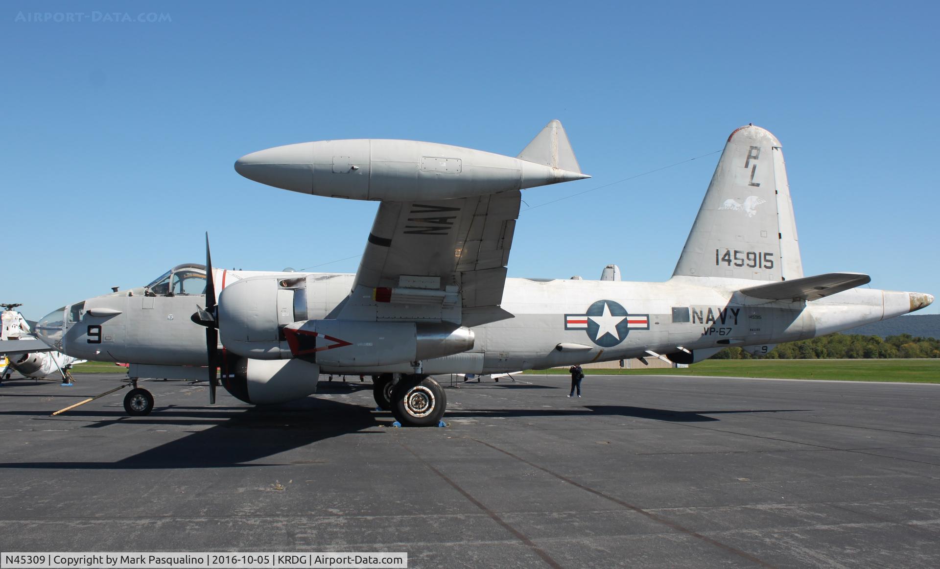 N45309, 1957 Lockheed SP-2H (P2V-7S) Neptune C/N 726-7180, Lockheed SP-2H
