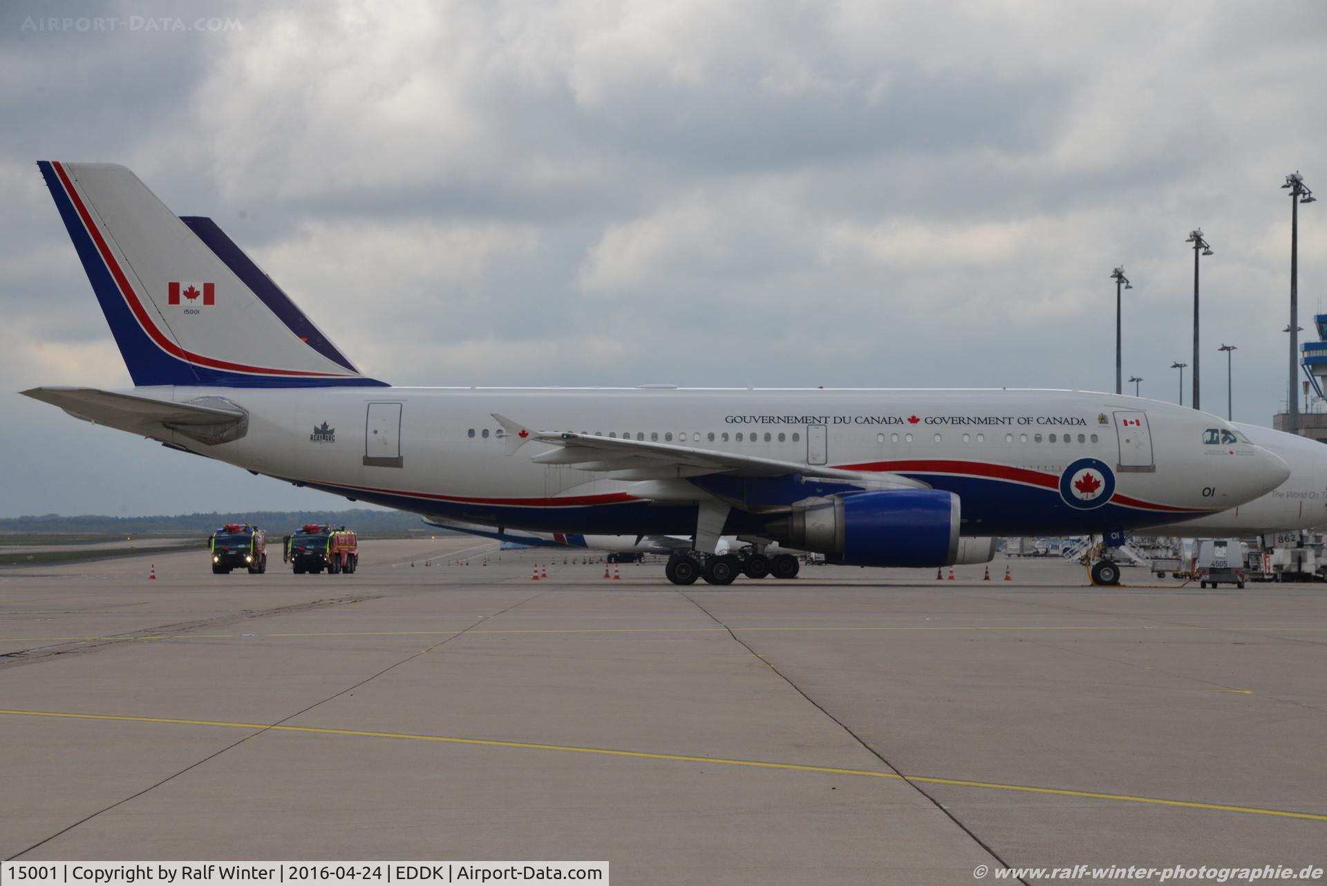 15001, 1998 Airbus CC-150 Polaris (A310-304(F)) C/N 446, Airbus A310-304F CC-150 Polaris - CFC Canadian Air Force - 446 - 15001 - 24.04.2016 - CGN