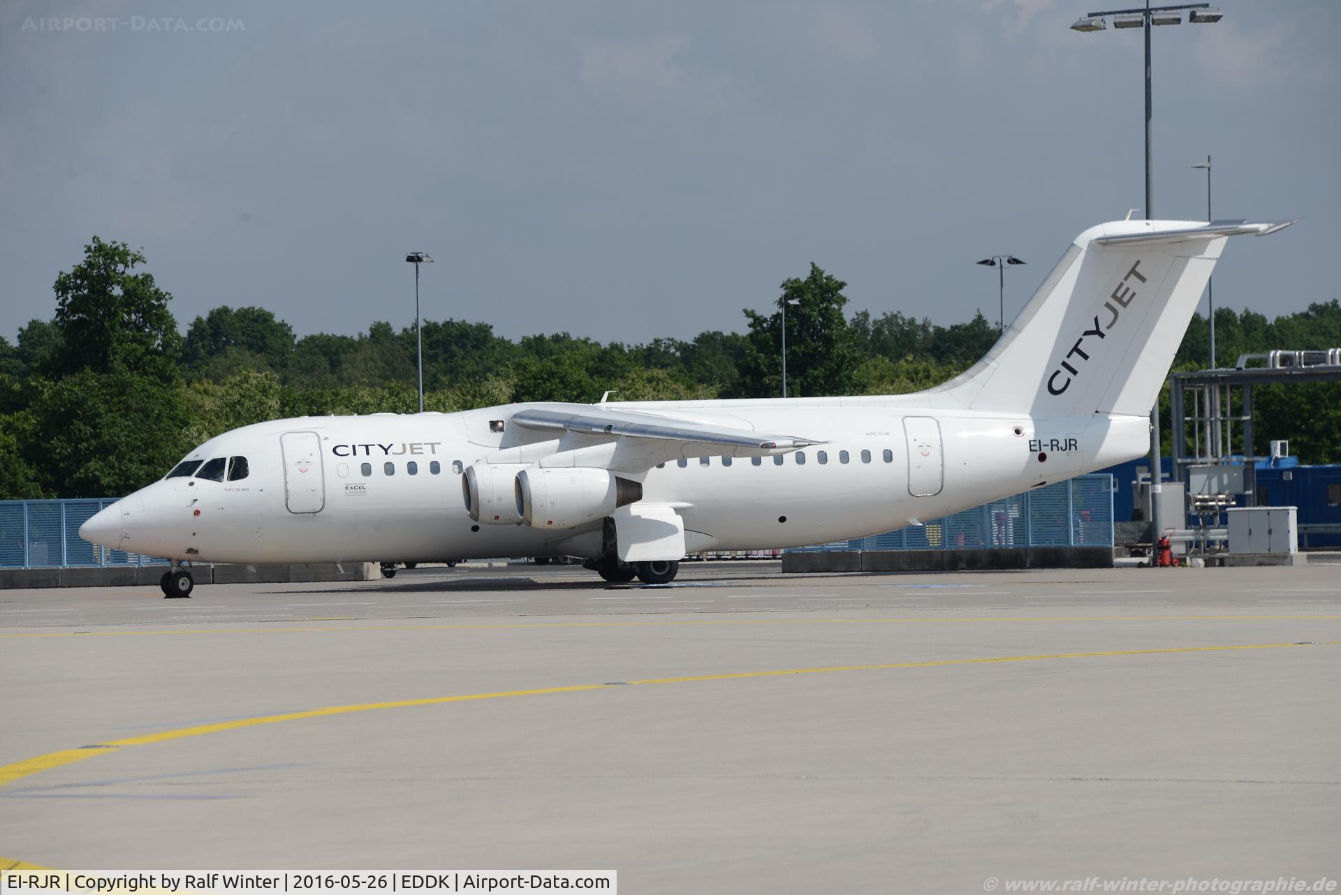 EI-RJR, 2000 British Aerospace Avro 146-RJ85A C/N E2364, British Aerospace Avro 146-RJ-85 - WX BCY CityJet 'Tory Island' - E2364 - EI-RJR - 26.05.2016 - CGN