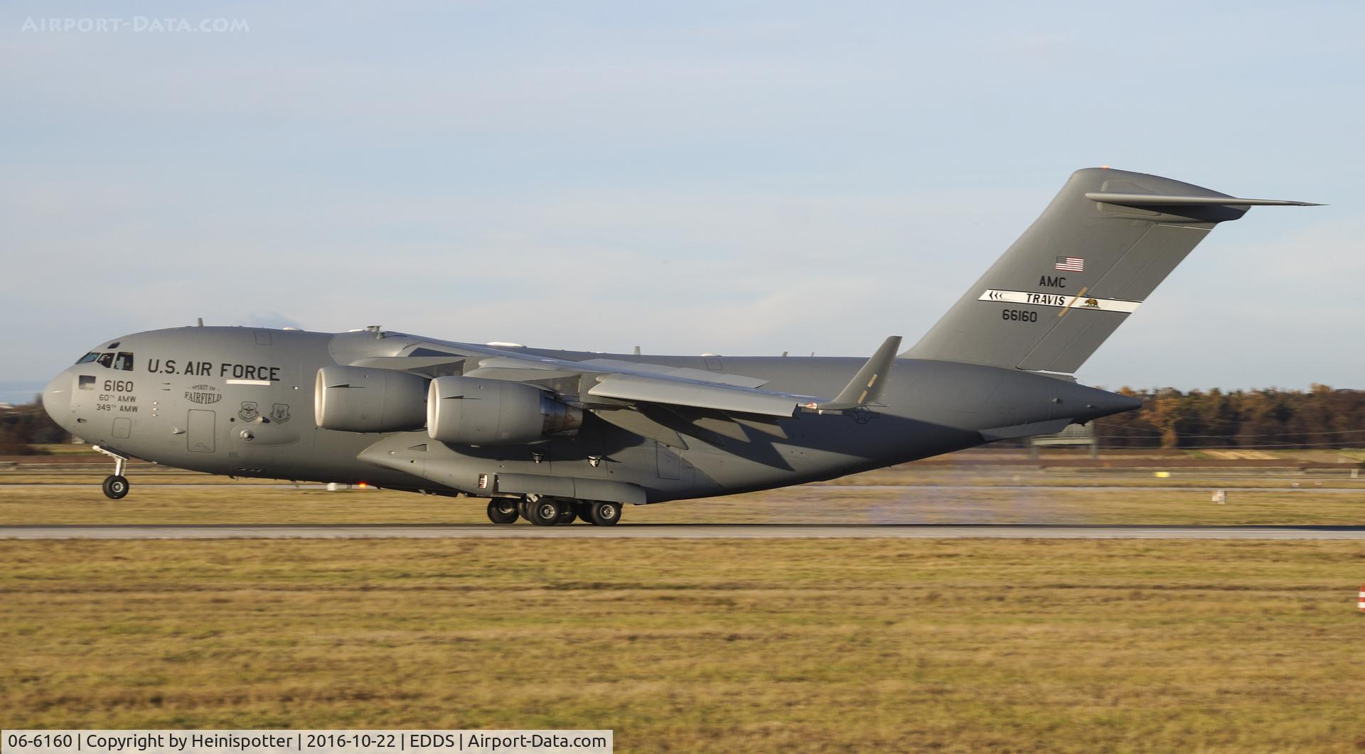 06-6160, 2006 Boeing C-17A Globemaster III C/N P-160, C-17A Globemaster III