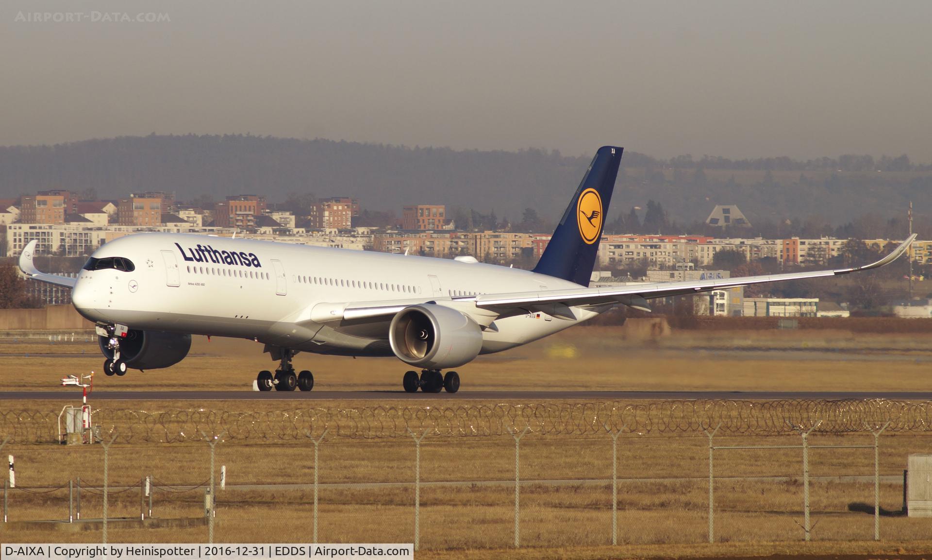 D-AIXA, 2016 Airbus A350-941 C/N 074, D-AIXA in Stuttgart