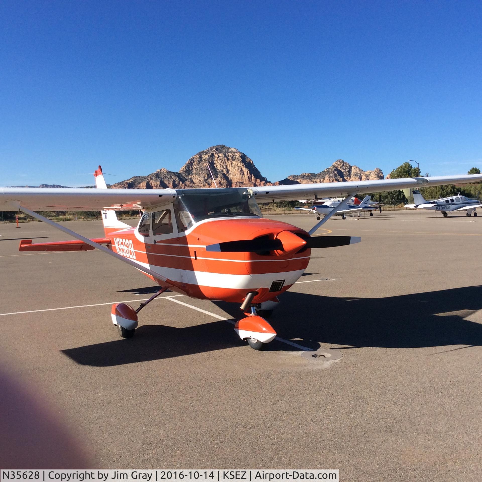 N35628, 1968 Cessna 172I C/N 17256873, Sedona, AZ