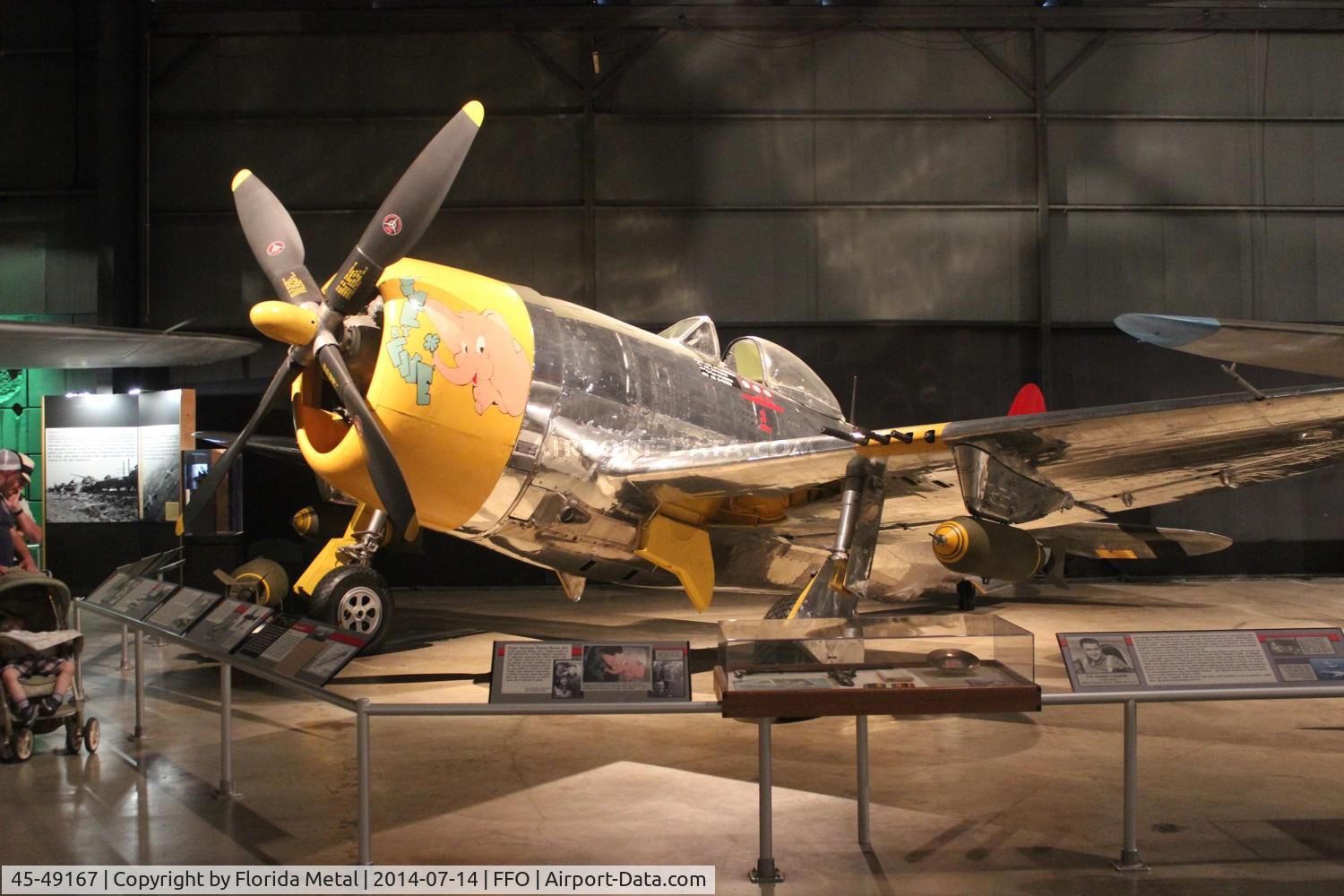 45-49167, 1942 Republic P-47D-15-RA Thunderbolt C/N 399-55706, P-47D