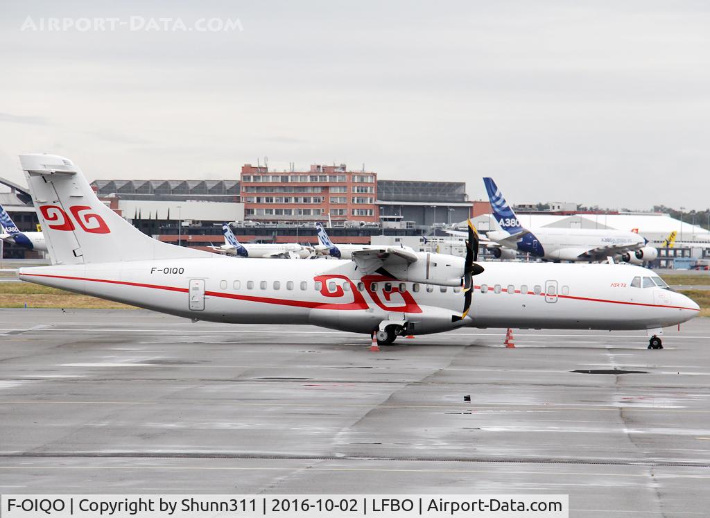 F-OIQO, 2006 ATR 72-212A C/N 731, Parker at the Old Terminal without titles... returned to lessor...
