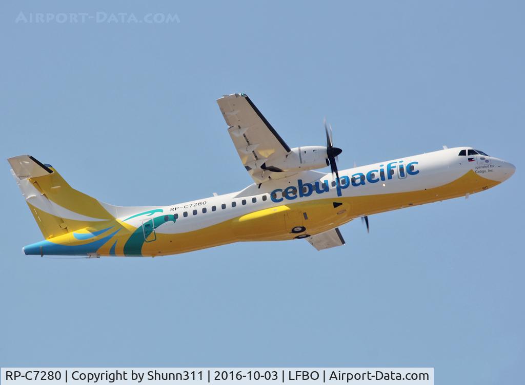 RP-C7280, 2016 ATR 72-600 C/N 1362, Delivery day...