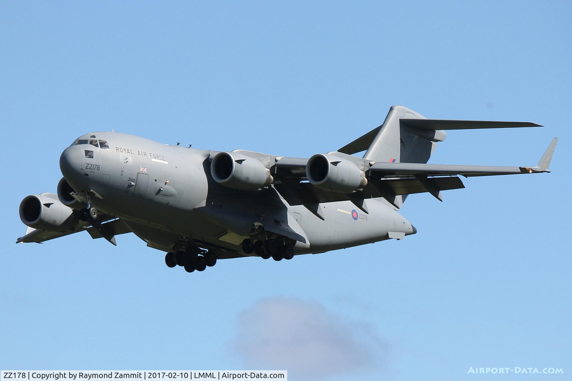 ZZ178, 2012 Boeing C-17A Globemaster III C/N F-245, Boeing C-17A GlobemasterIII ZZ178 Royal Air Force