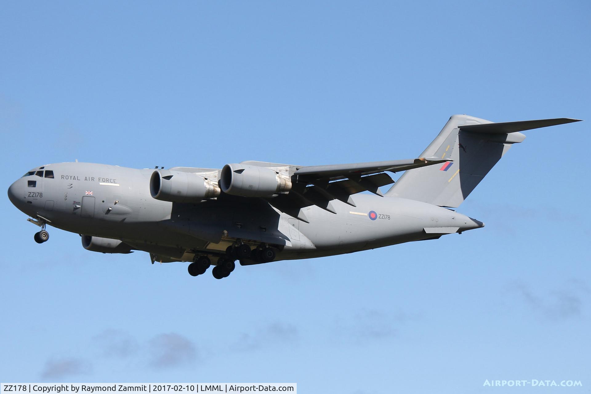 ZZ178, 2012 Boeing C-17A Globemaster III C/N F-245, Boeing C-17A GlobemasterIII ZZ178 Royal Air Force