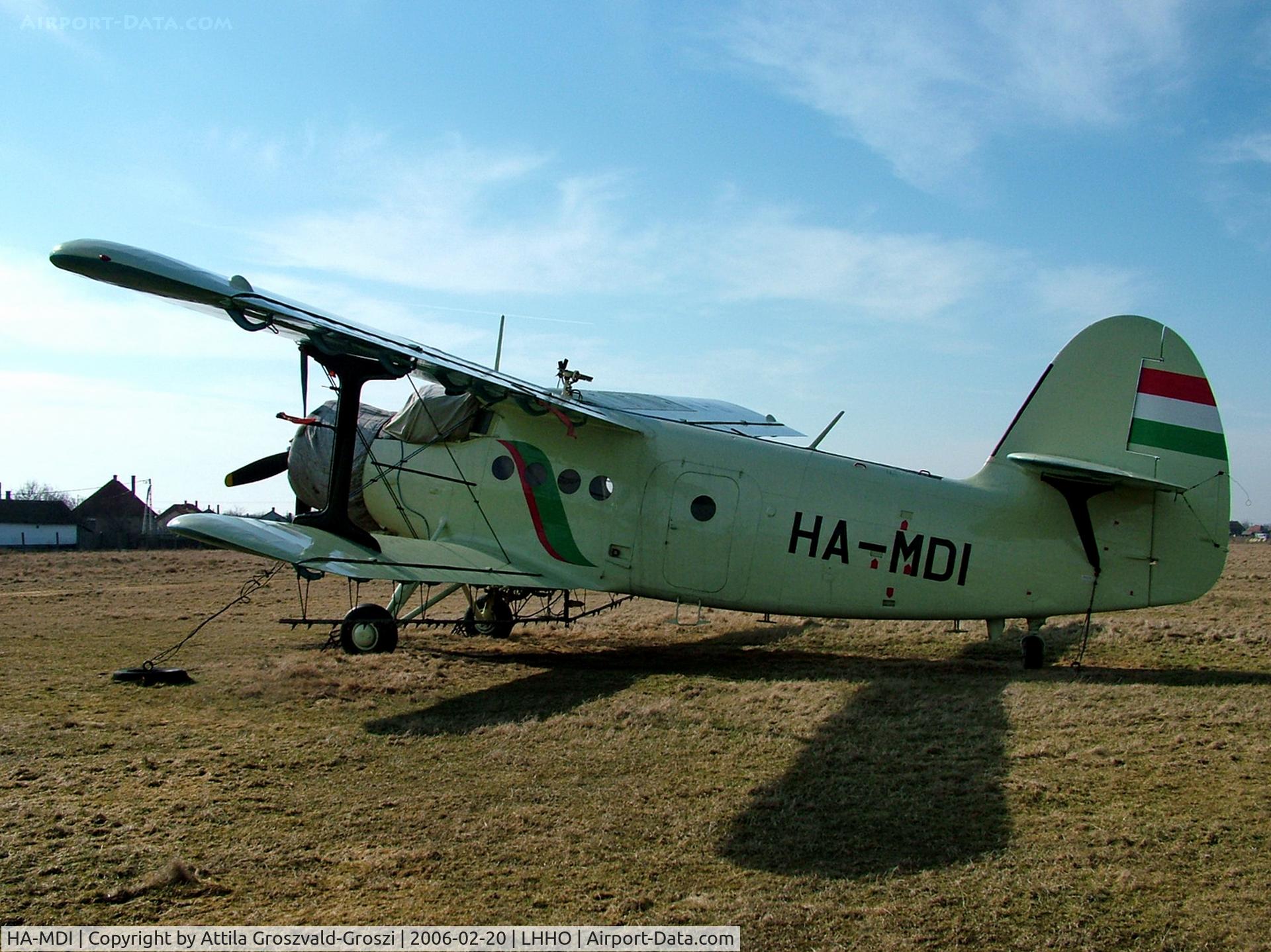 HA-MDI, 1978 PZL-Mielec An-2R C/N 1G181-40, Hajdúszoboszló Airport, Hungary
