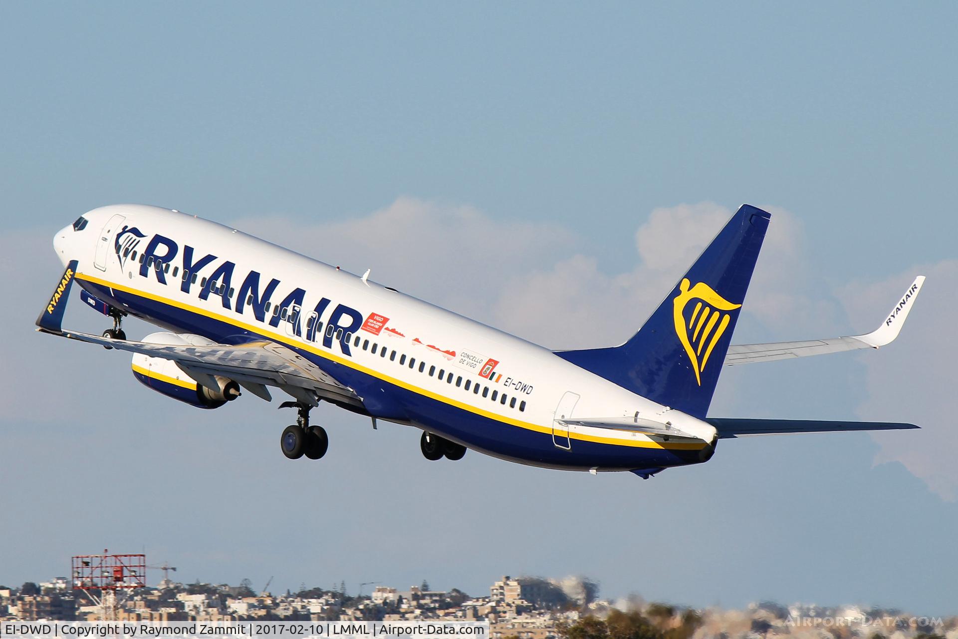EI-DWD, 2007 Boeing 737-8AS C/N 33642, B737-800 EI-DWD Ryanair