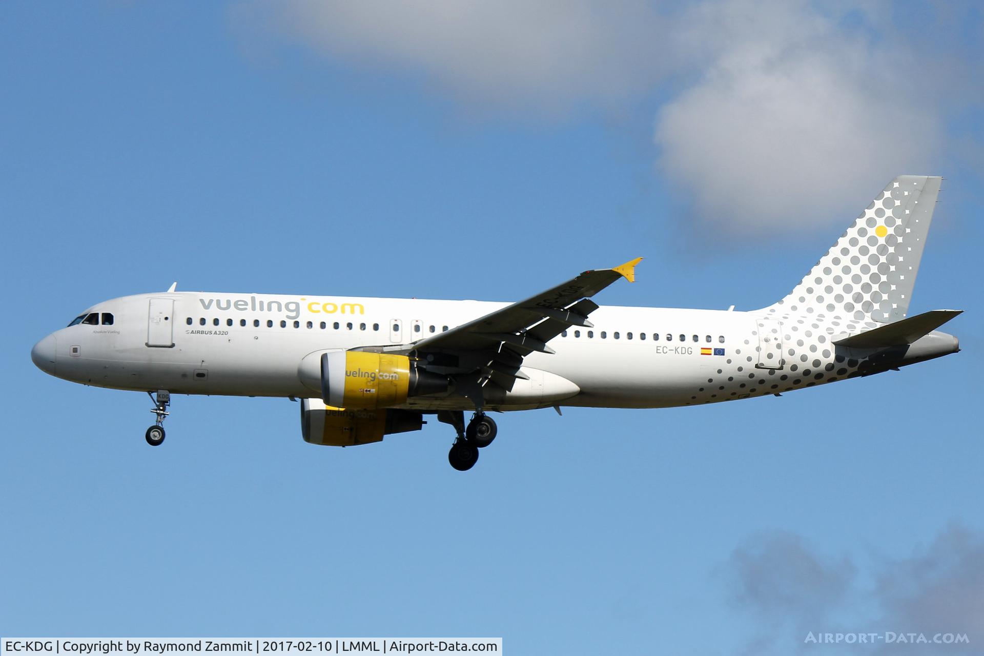 EC-KDG, 2007 Airbus A320-214 C/N 3095, A320 EC-KDG Vueling