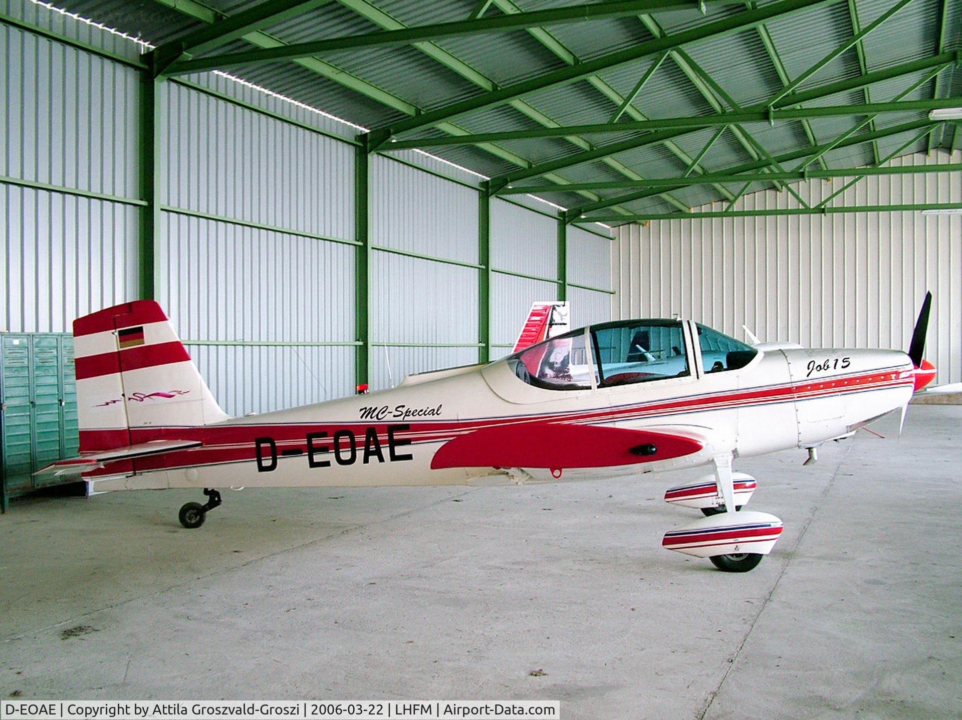 D-EOAE, 2001 Oberlerchner Job 15-150 C/N 051, Fertöszentmiklós MEIDL-Airport, Hungary
