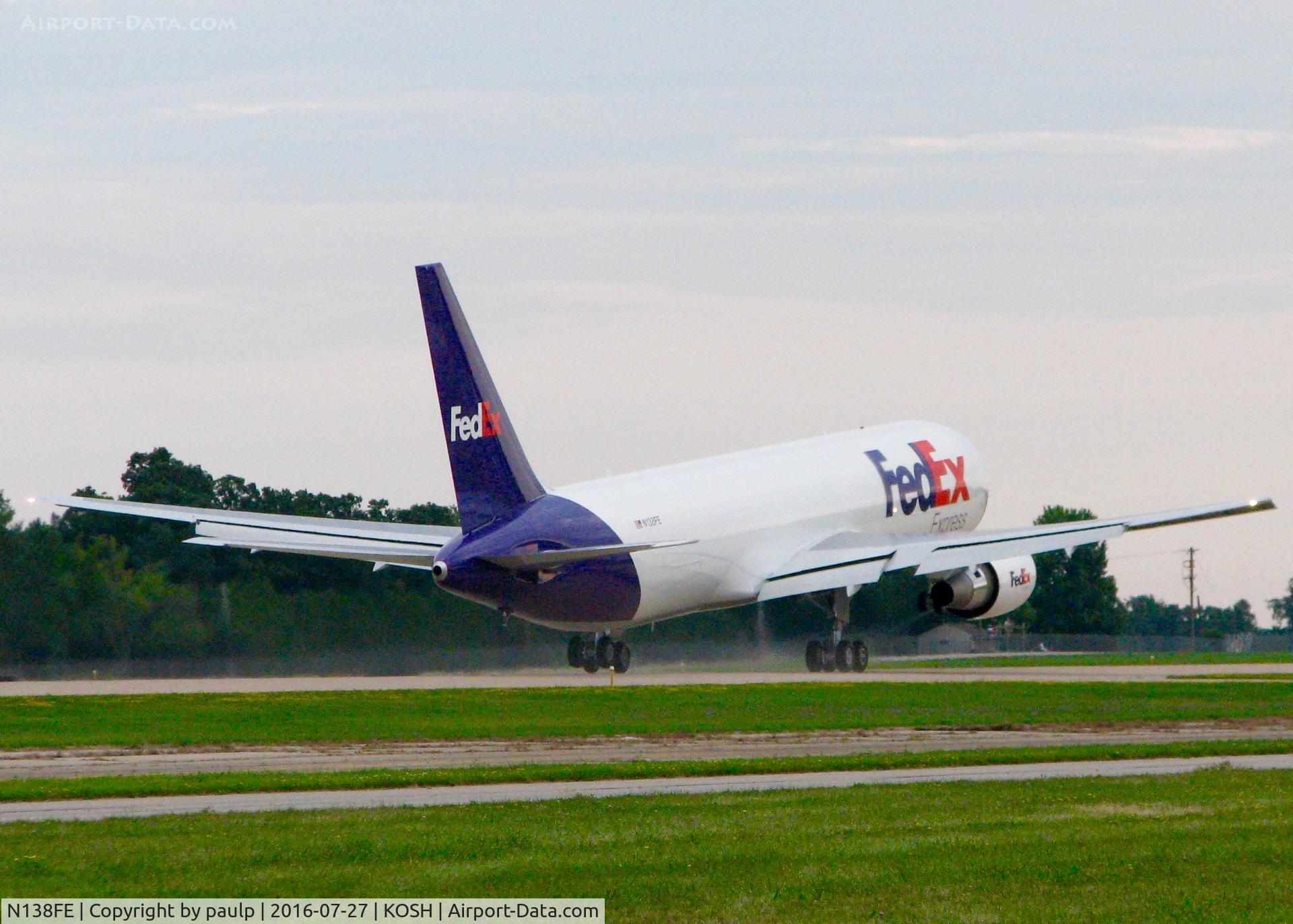 N138FE, 2016 Boeing 767-3S2F/ER C/N 43723, At Oshkosh.