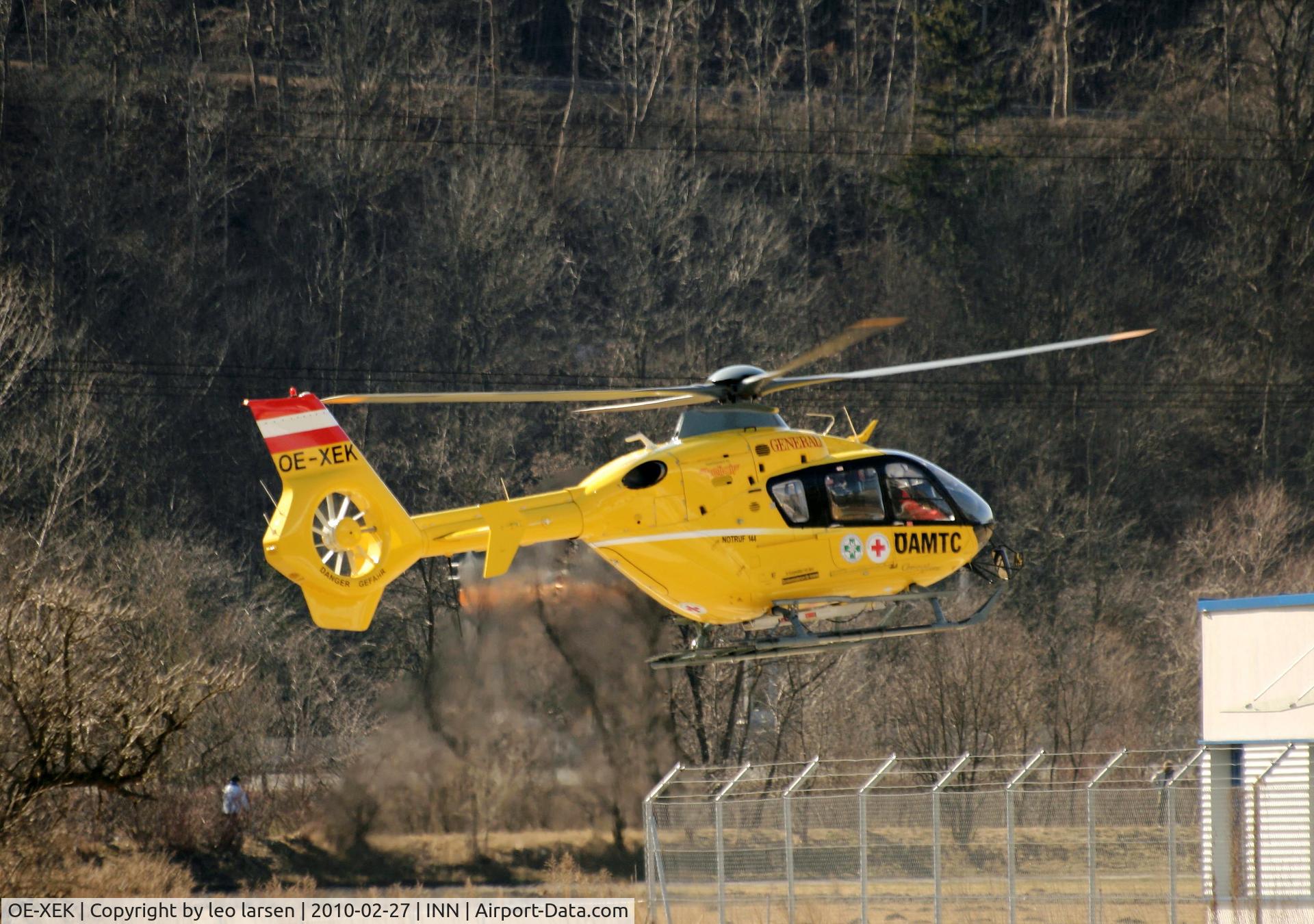 OE-XEK, 2001 Eurocopter EC-135T-2 C/N 0182, Innsbruck 27.2.2010