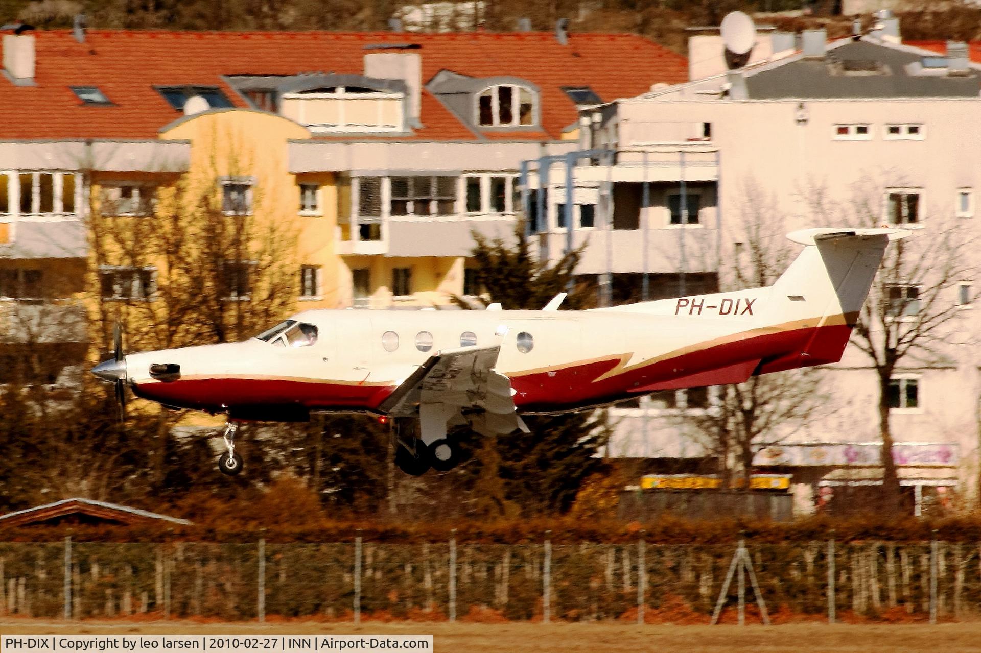 PH-DIX, 2000 Pilatus PC-12/45 C/N 309, Innsbruck27.2.2010