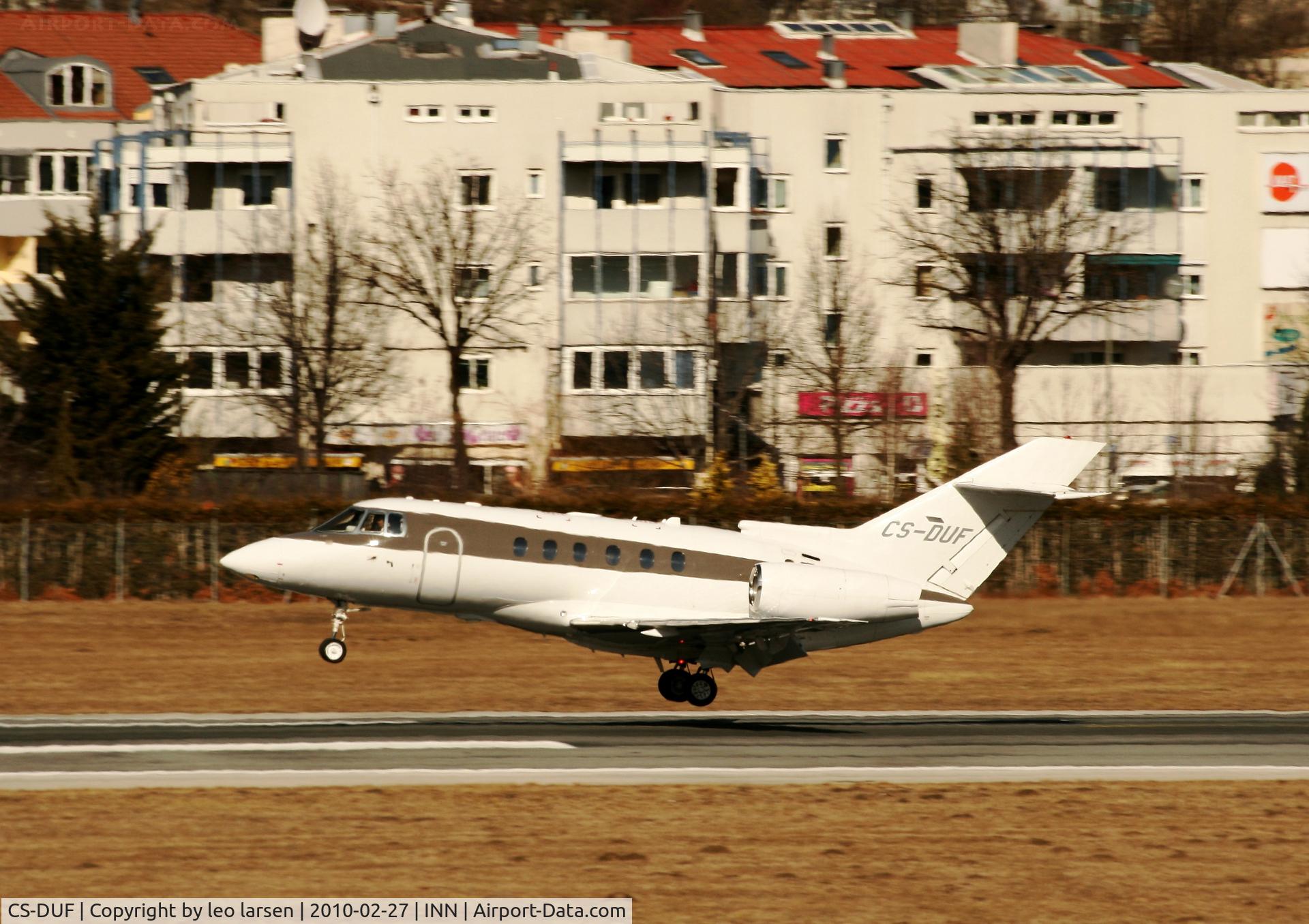 CS-DUF, 2008 Hawker Beechcraft 750 C/N HB-19, Innsbruck 27.2.2010