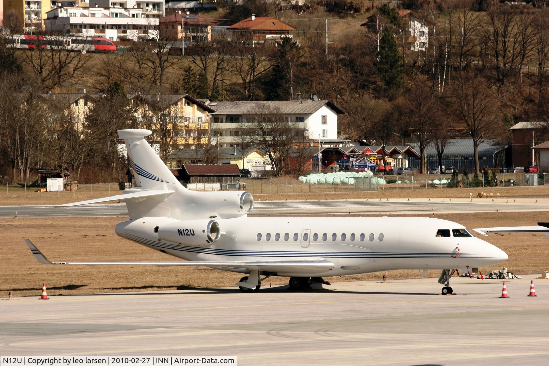N12U, 2008 Dassault Falcon 7X C/N 53, Innsbruck 27.2.2010