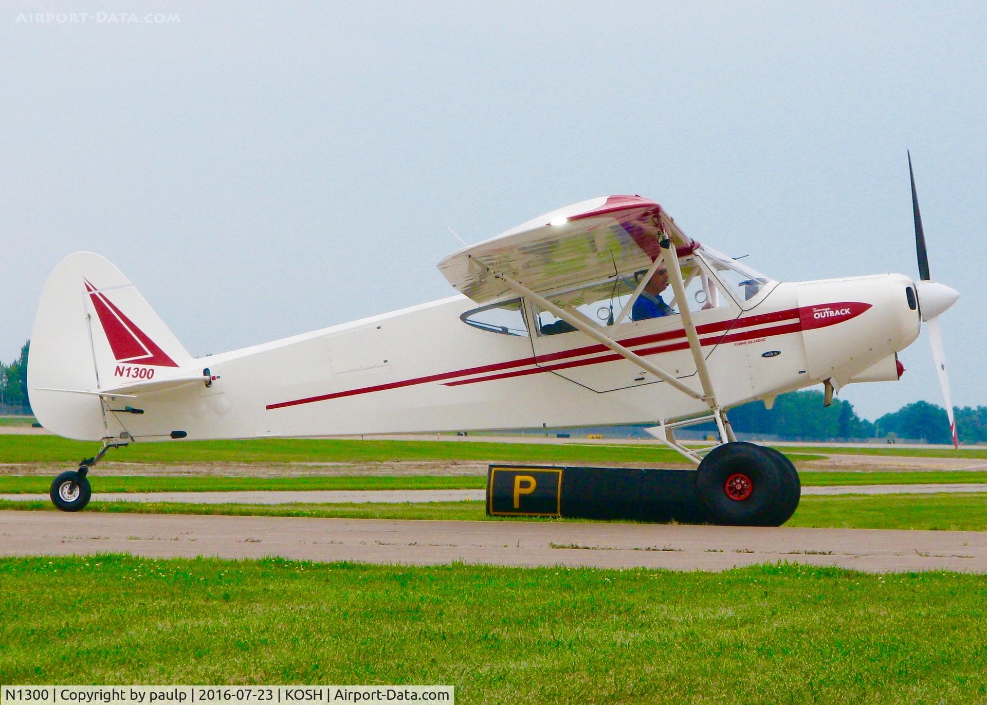 N1300, 2015 Zlin Savage Cub-S C/N 0307, At Oshkosh.
