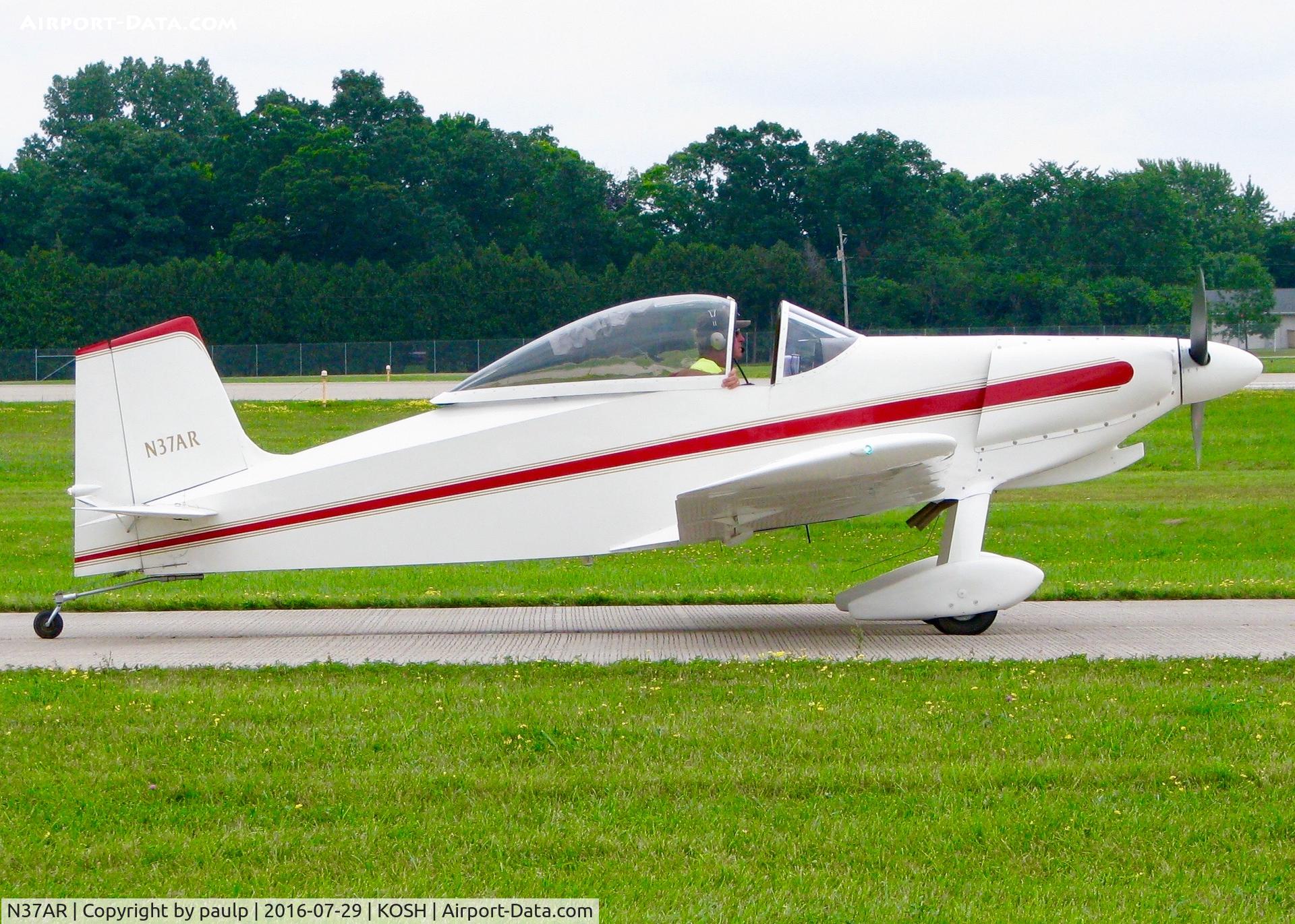 N37AR, 1999 Thorp T-18 Tiger C/N 1134, At Oshkosh.