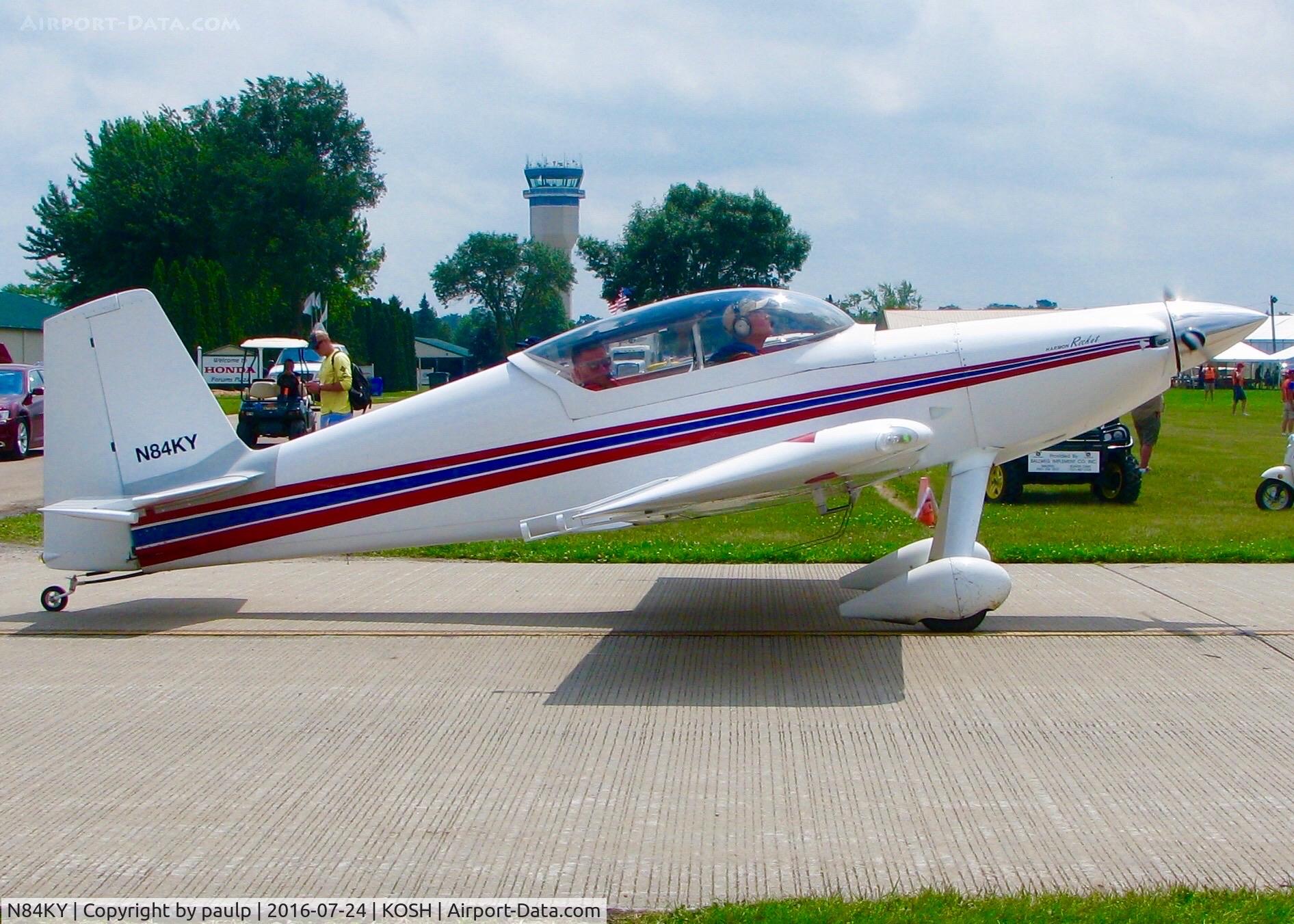 N84KY, 1998 Harmon Rocket C/N 76-31, At Oshkosh.