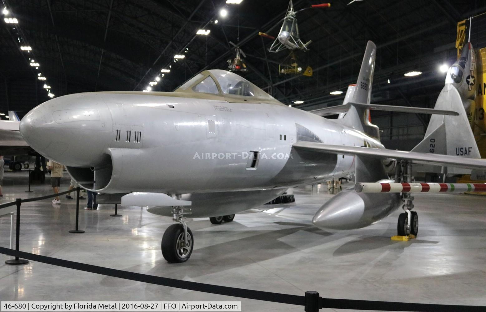 46-680, 1948 Republic XF-91 Thunderceptor C/N Not found 46-680, XF-91