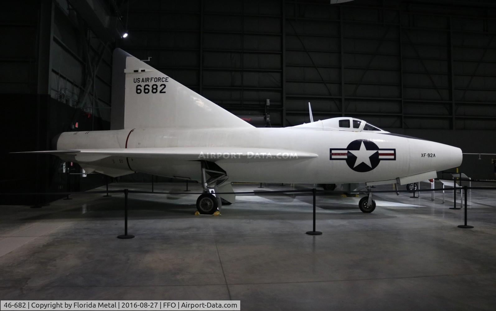 46-682, 1948 Convair XF-92A C/N 7-002, XF-92A