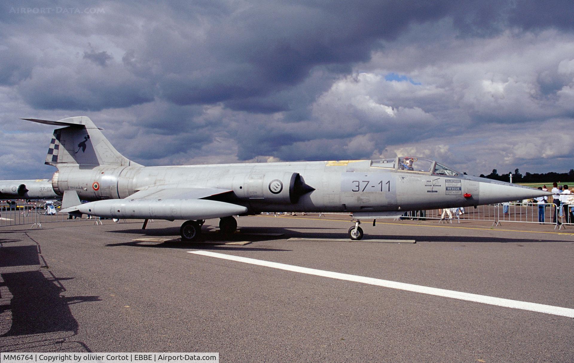 MM6764, Aeritalia F-104S-ASA-M Starfighter C/N 1064, beauvechain airshow 2002