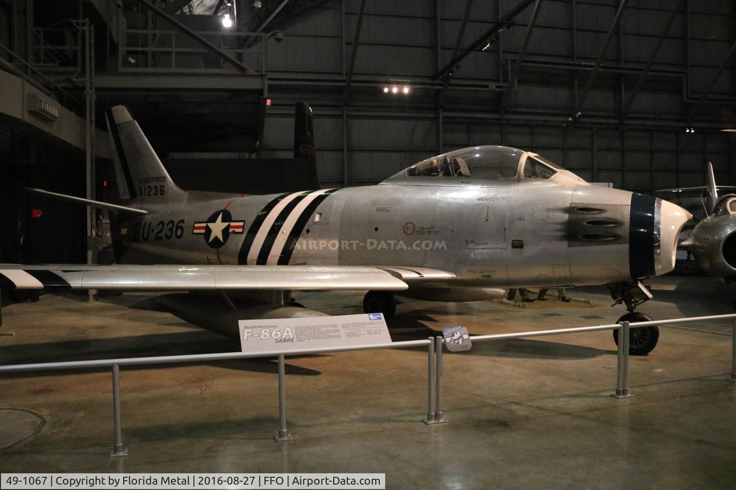 49-1067, 1949 North American F-86A-5-NA Sabre C/N 161-61, F-86A