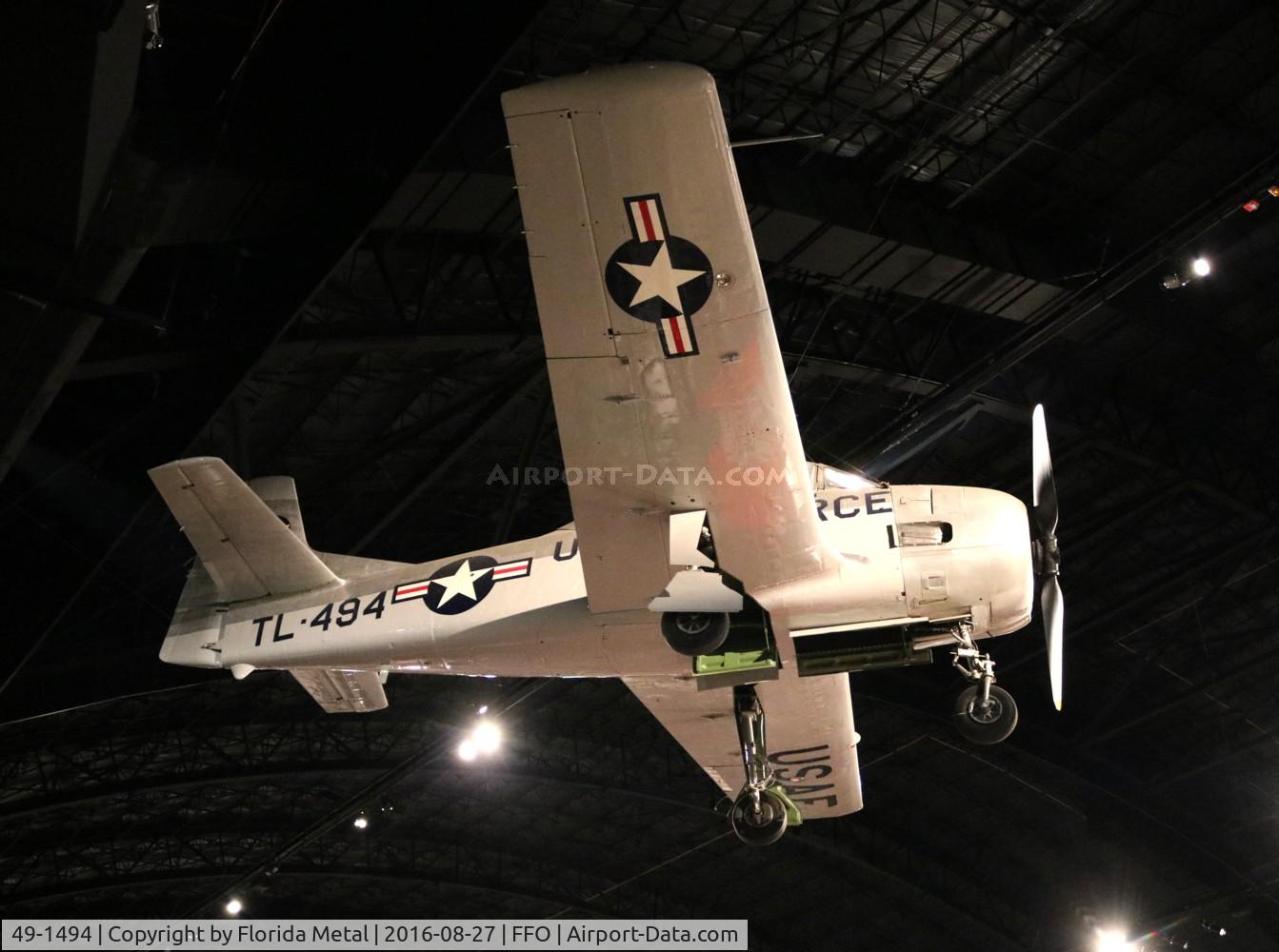 49-1494, 1950 North American T-28A Trojan C/N 159-6, T-28A