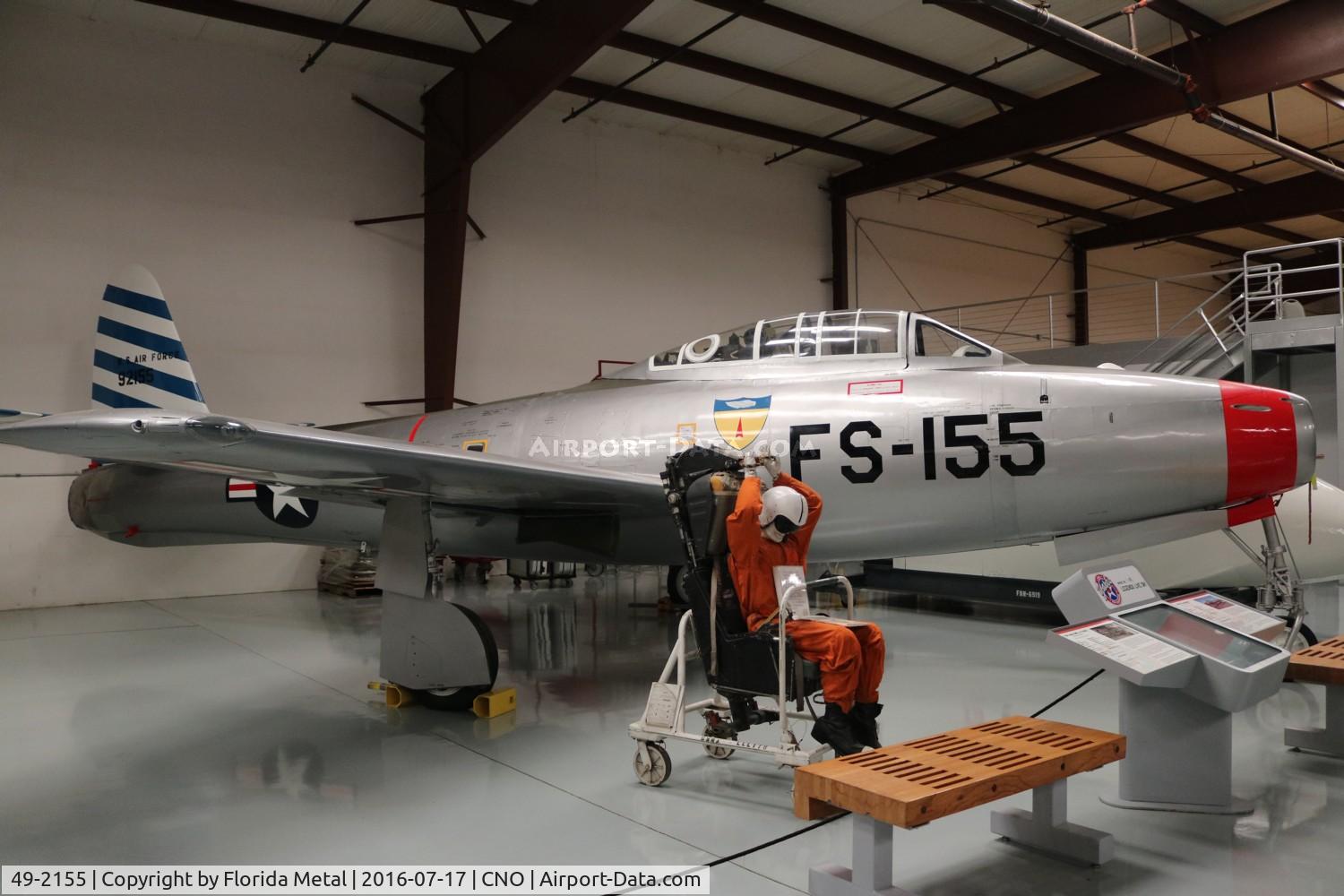 49-2155, 1949 Republic F-84E Thunderjet C/N Not found 49-2155, F-84E