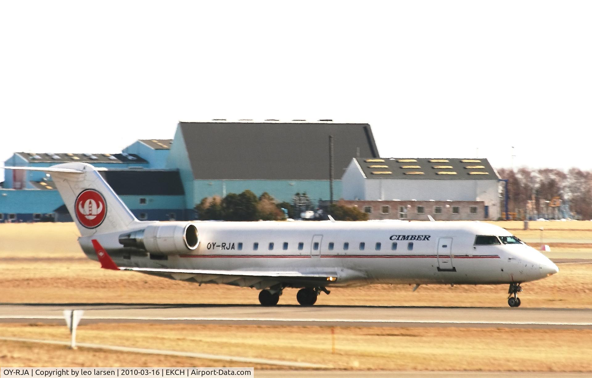 OY-RJA, 2000 Canadair CRJ-200LR (CL-600-2B19) C/N 7413, Copenhagen 16.3.2010