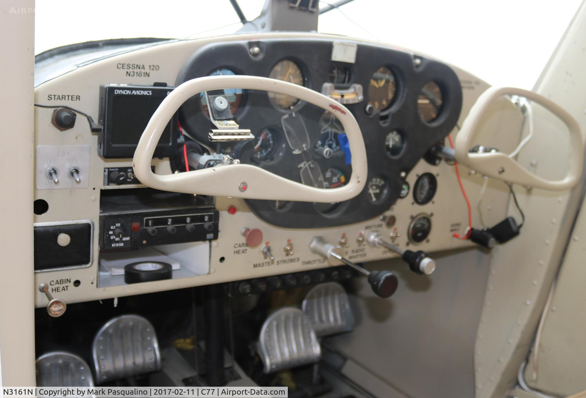 N3161N, 1947 Cessna 120 C/N 13419, Cessna 120