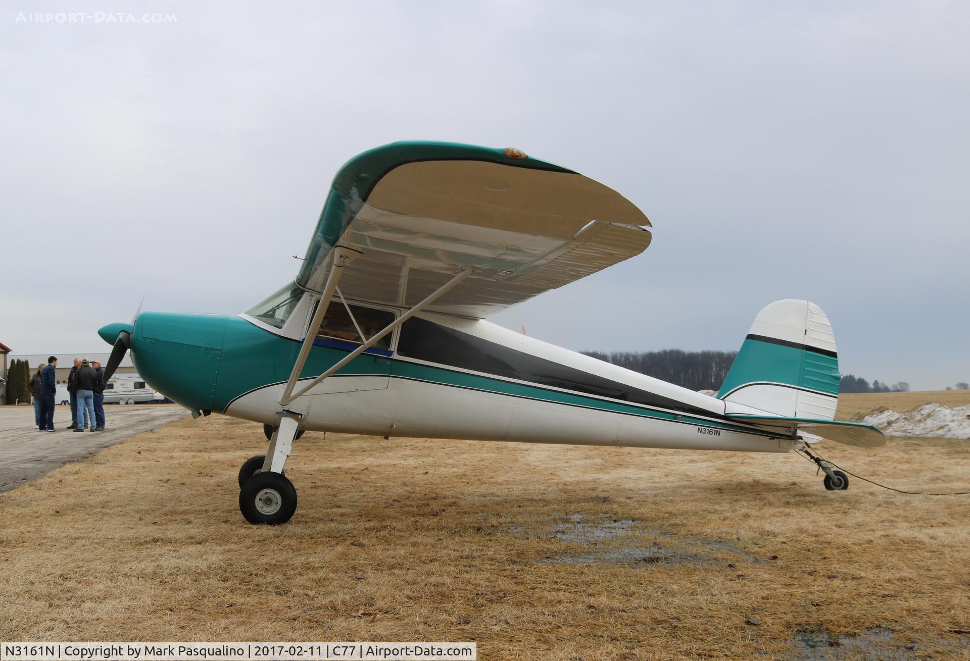 N3161N, 1947 Cessna 120 C/N 13419, Cessna 120