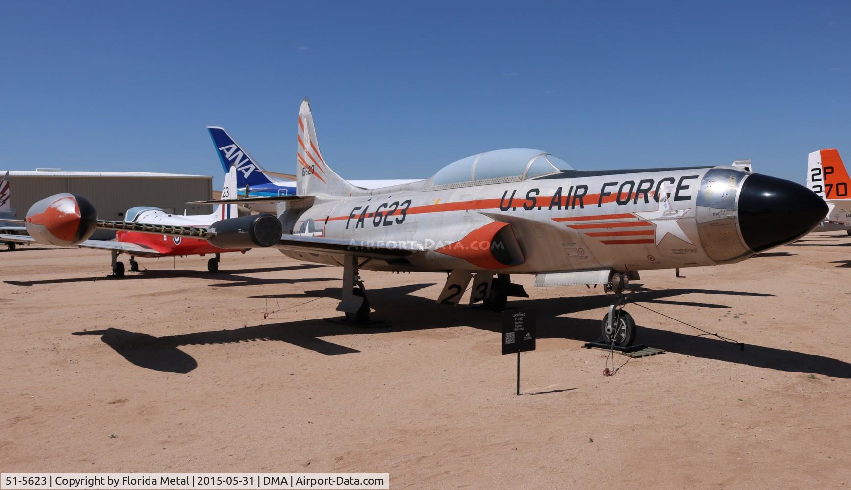 51-5623, 1951 Lockheed F-94C Starfire C/N 880-8219, F-94C