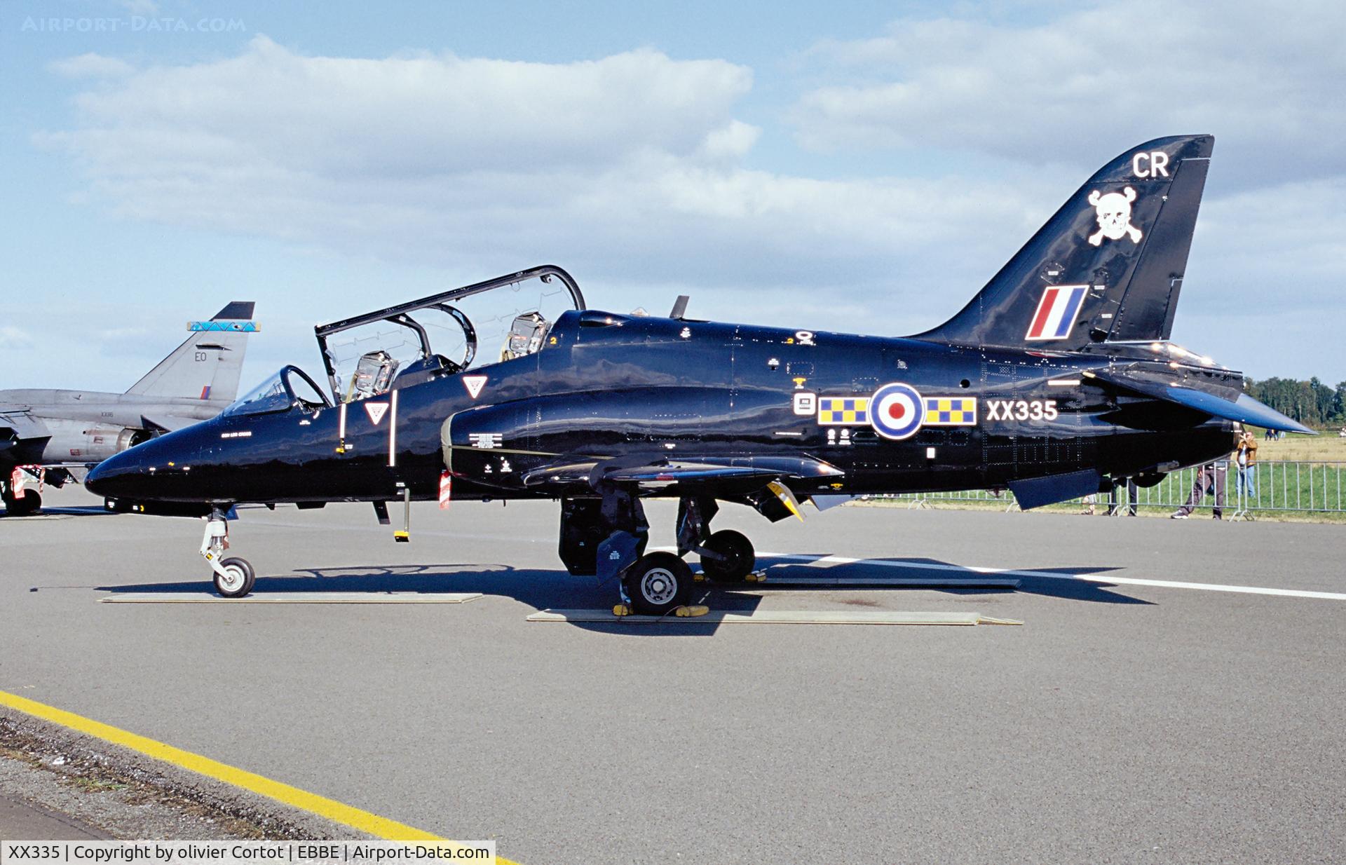 XX335, 1980 Hawker Siddeley Hawk T.1A C/N 183/312159, Beauvechain airshow 2002