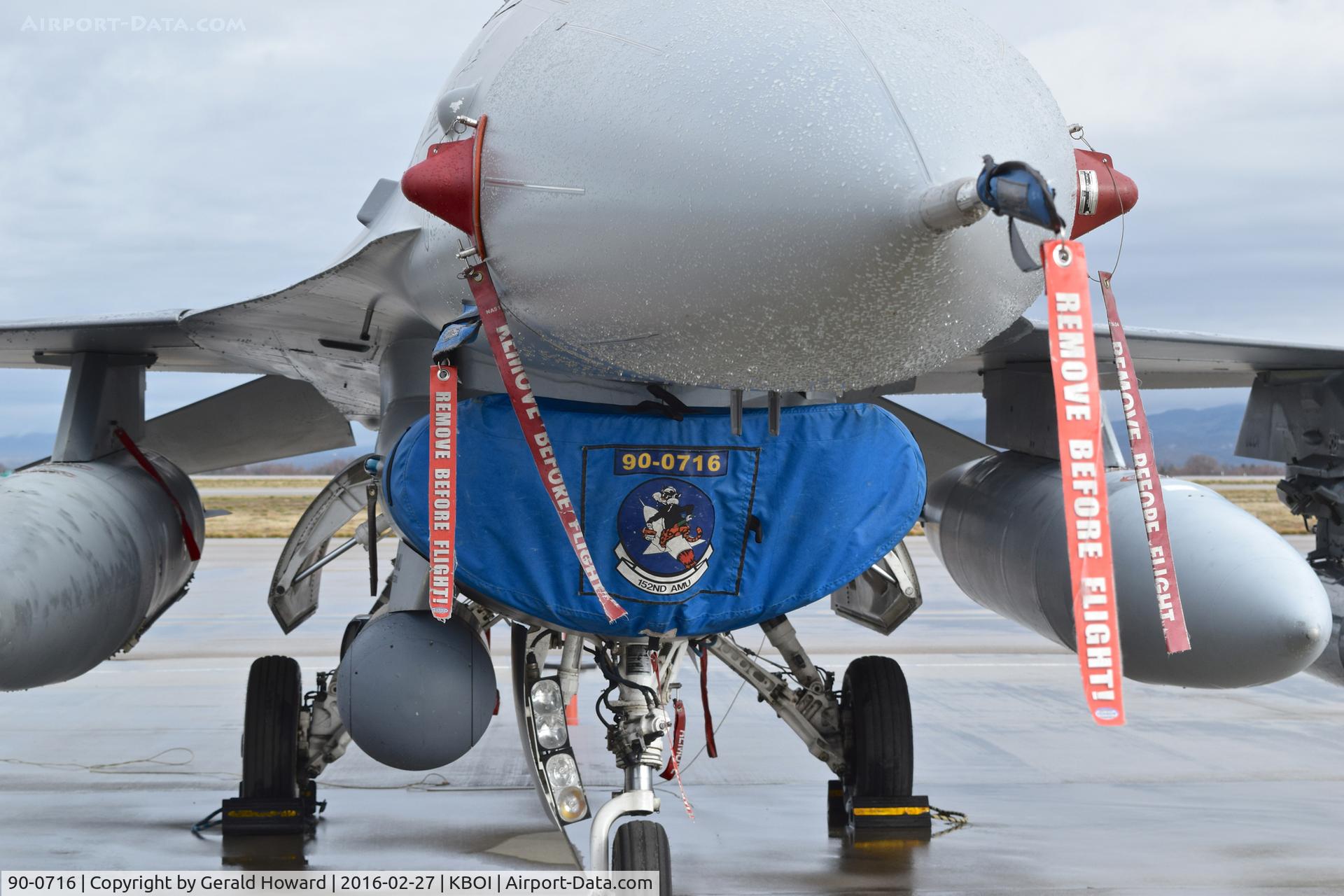 90-0716, General Dynamics F-16C C/N 1C-324, 162nd Fighter Wing, AZ ANG.