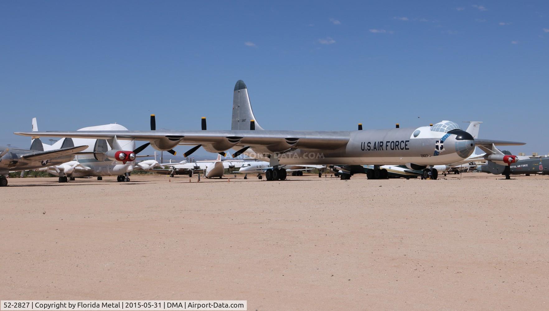 52-2827, 1952 Convair B-36J-10-CF Peacemaker C/N 383, B-36J