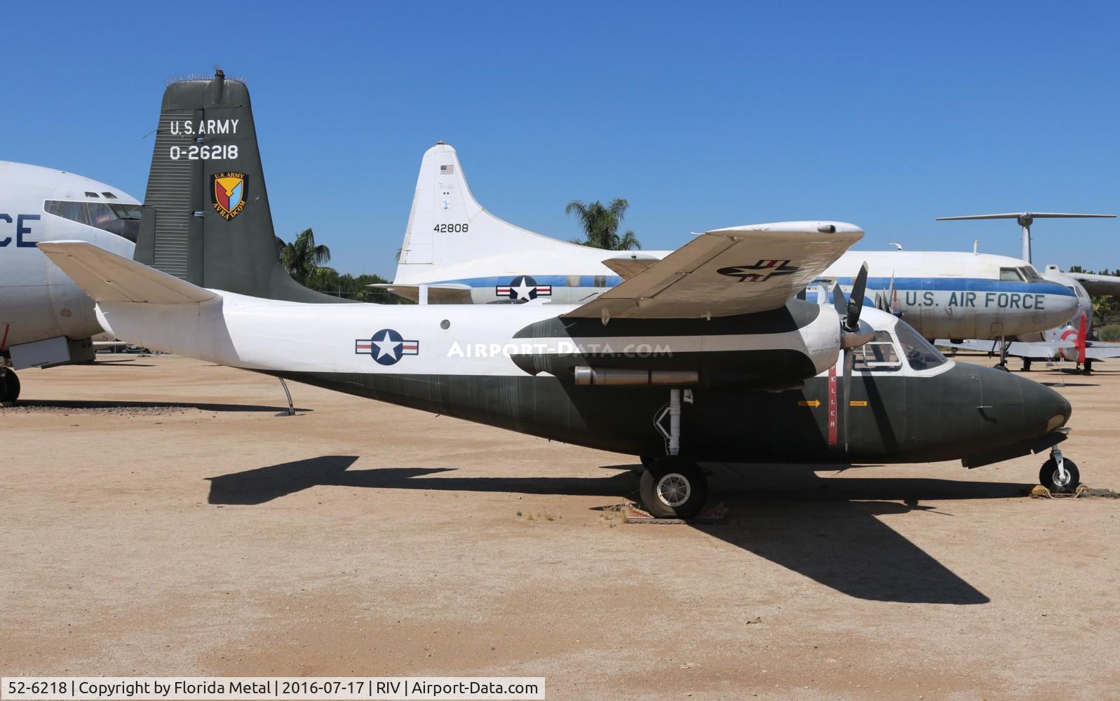 52-6218, 1952 Aero Commander YU-9A (YL-26) C/N 520-21, YU-9A
