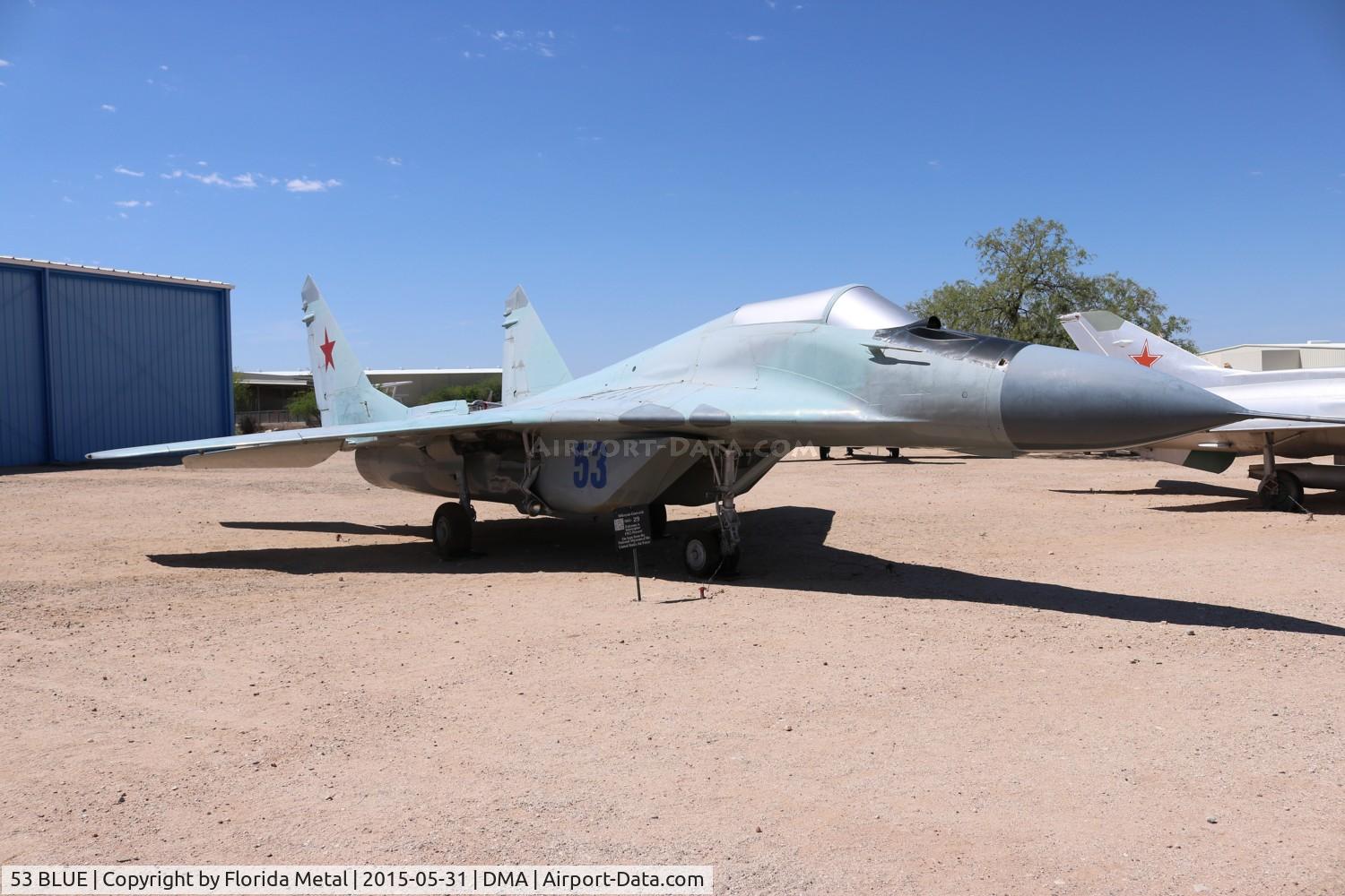 53 BLUE, Mikoyan-Gurevich MiG-29 C/N Not found 53, Mig-29