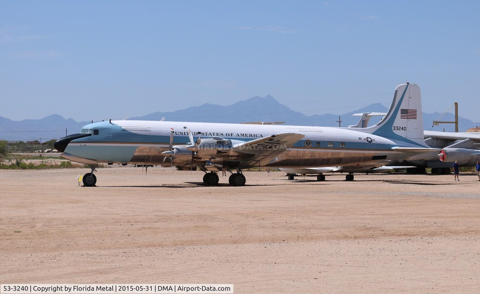 53-3240, 1954 Douglas VC-118A Liftmaster C/N 44611, VC-118
