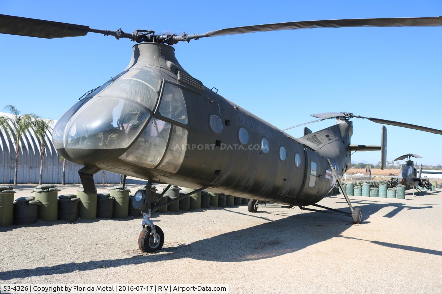 53-4326, 1953 Piasecki H-21B Workhorse C/N B.76, H-21B