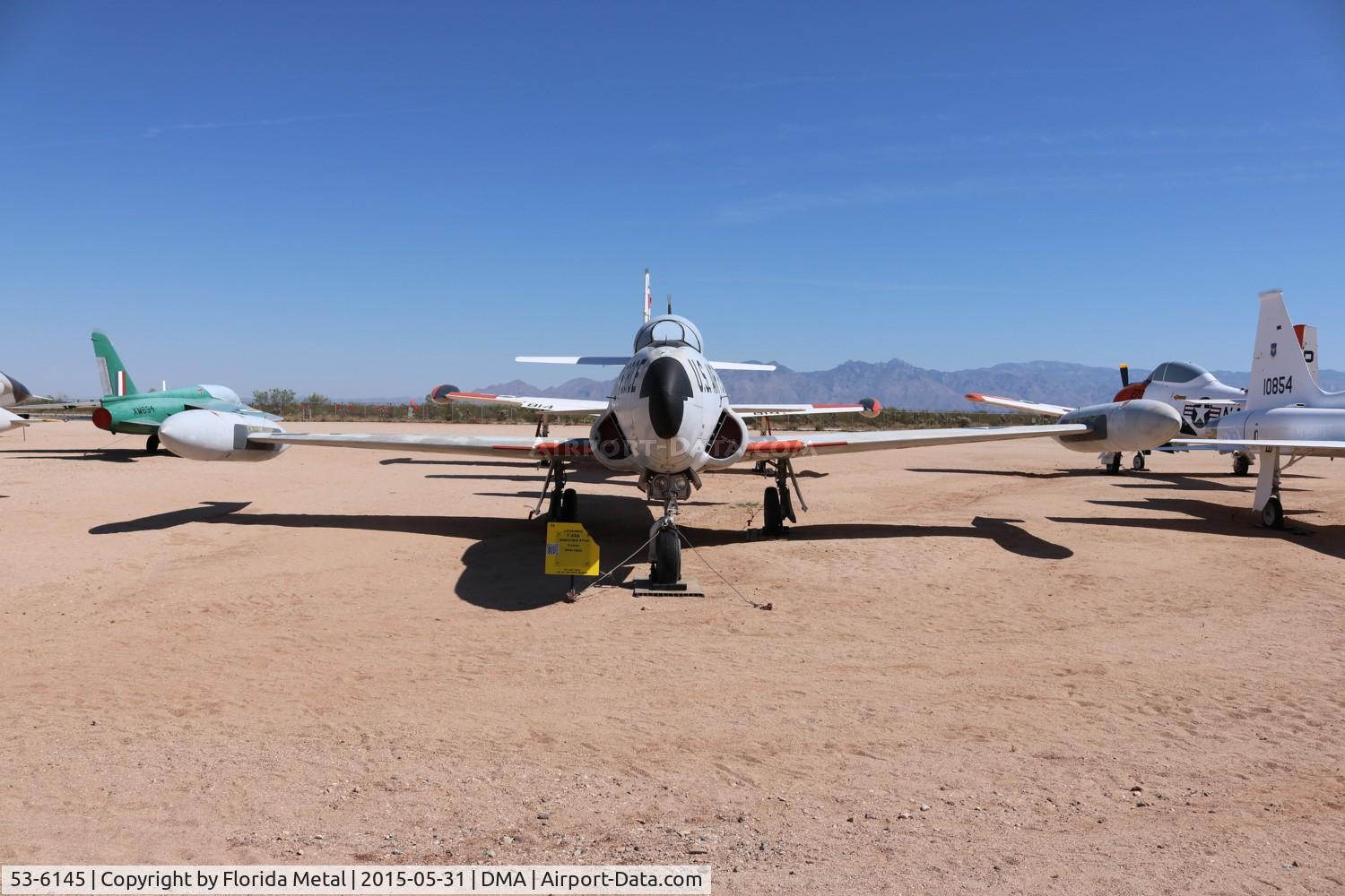 53-6145, 1953 Lockheed T-33A Shooting Star C/N 580-9767, T-33A