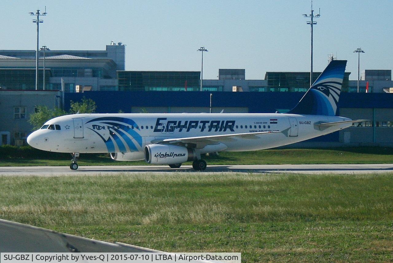 SU-GBZ, 2003 Airbus A320-232 C/N 2070, Airbus A320-232, Taxiing to boarding area, Istanbul Atatürk Airport (LTBA-IST)