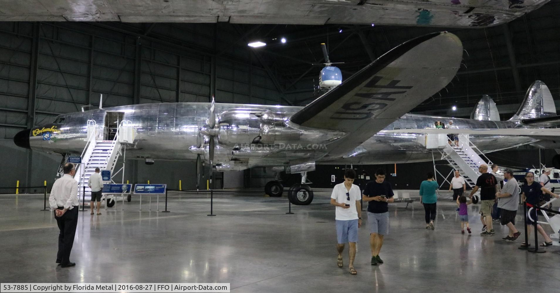 53-7885, 1953 Lockheed VC-121E Super Constellation C/N 4151, Columbine III