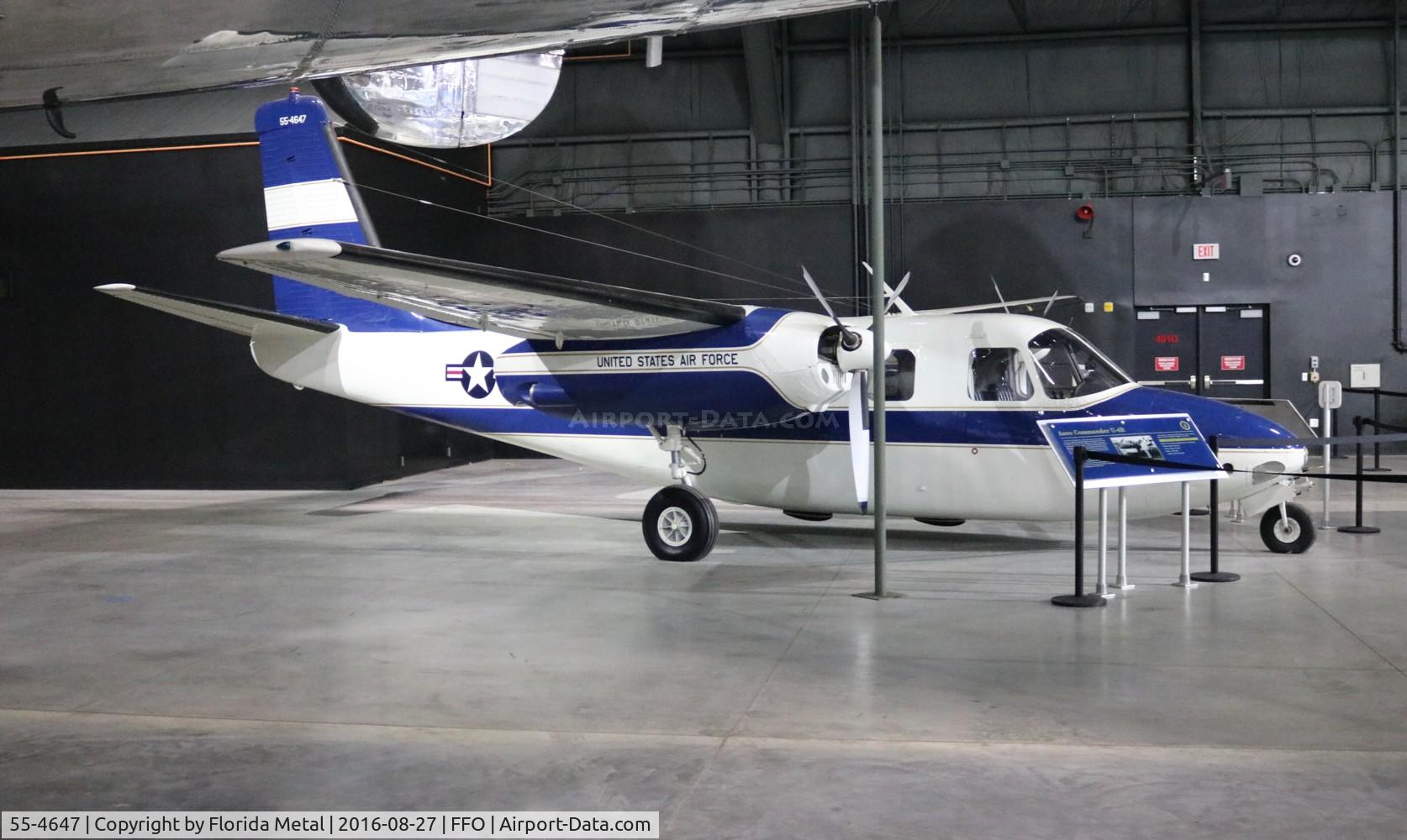 55-4647, 1955 Aero Commander U-4B (L-26C) C/N 680-315-10, U-4B Shrike