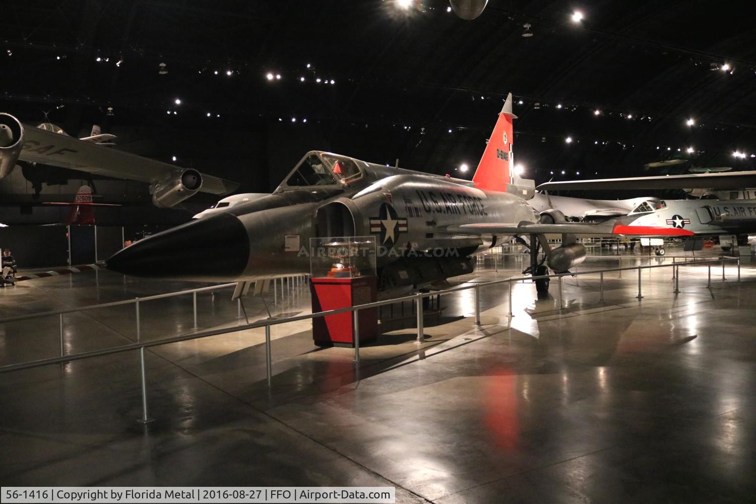 56-1416, 1956 Convair F-102A Delta Dagger C/N 8-10-363, F-102A