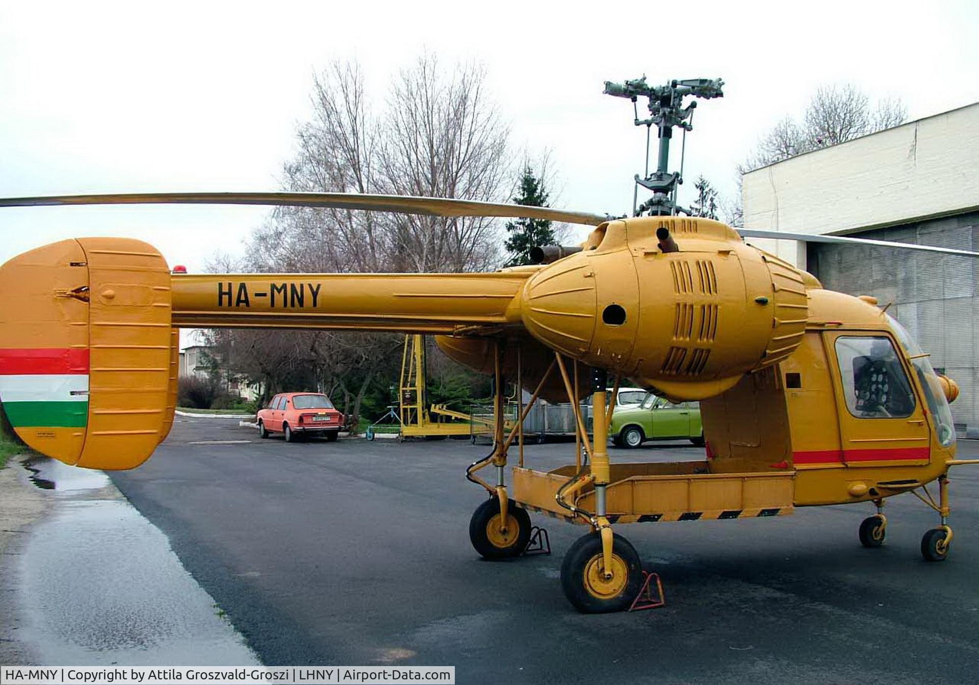 HA-MNY, 1976 Kamov Ka-26 Hoodlum C/N 7605611, Nyiregyháza Airport, Hungary